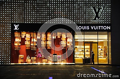Fashion Boutiques on Home   Editorial Image  Louis Vuitton Fashion Boutique