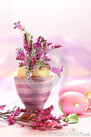 Ostern-dekorationen Mit Blumen